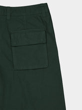 Stone Island Green Cotton Bermuda Cargo Shorts