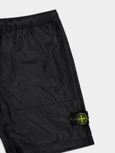 Stone Island Ripstop Light HT Nylon Shorts in Lead Grey