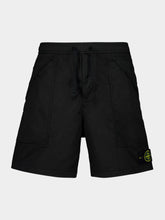Black Regular-Fit Cotton Bermuda Shorts
