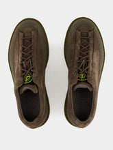 Stone Island Military Green Suede Trainers