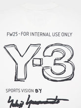 Y-3 White Cotton Short Sleeve T-Shirt