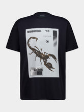 Y-3 Black and Granite NBHD Graphic T-Shirt