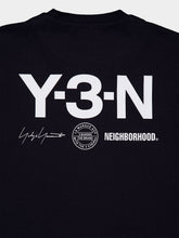 Y-3 Black and Granite NBHD Graphic T-Shirt