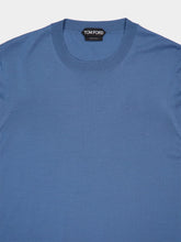 Tom Ford Pale Blue Fine Gauge Merino Sweater
