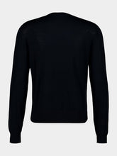 Tom Ford Black Wool Crew-Neck Knitwear