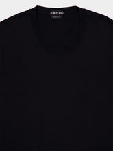 Tom Ford Black Pure Cotton Crew Neck T-Shirt