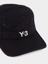 Y-3 Black Work Cotton Cap