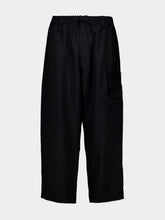 Y-3 Black Sport Uniform Straight-Leg Trousers