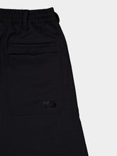 Y-3 Black Sport Uniform Pleated Shorts