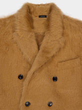 Tom Ford Caramel Beige Mohair-Blend Double-Breasted Jacket