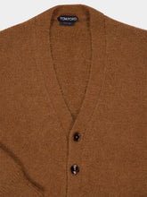 Tom Ford Toffee Brown Cardigan V-Neck Knit