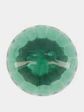 Gordiola Green Hand-Blown Knob Sculpture