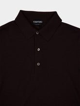 Tom Ford Dark Taupe Cashmere Silk Polo