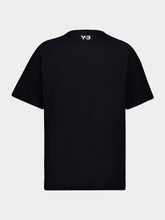 Y-3 Black 3-Stripes Raw Edge T-Shirt