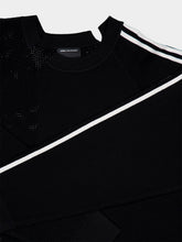 Y-3 Black Knit Logo Sweater
