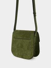 Tom Ford Moss Green Suede Tara Crossbody