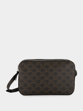 Celine MESSENGER BAG TRIOMPHE CANVAS W/CHARM POLY-VISCOSE