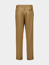 Moncler Beige Technical Cotton Blend Trousers