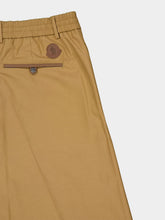 Moncler Beige Technical Cotton Blend Trousers
