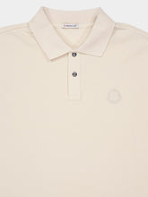 Moncler Light Beige Cotton Polo Shirt