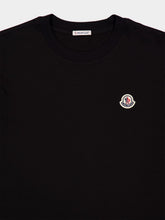 Moncler Logotipo de algodão T-Shirt Trio em branco, preto e verde