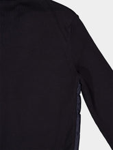 Moncler Dark Blue Padded Zip-Up Cotton Cardigan
