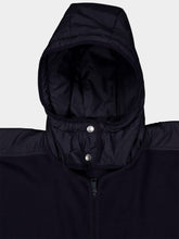 Moncler Dark Blue Wool Cape
