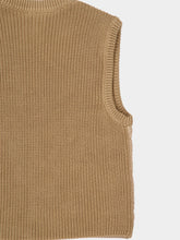 Moncler Beige Quilted Cotton Down Gilet