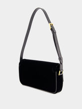 Tom Ford Black Velvet Wallis Shoulder Bag