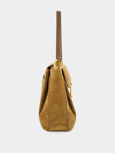 Tom Ford Whisky Brown Medium Smooth Suede Shoulder Bag