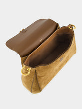 Tom Ford Whisky Brown Medium Smooth Suede Shoulder Bag