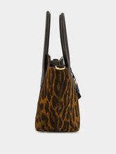 Tom Ford Whisky Brown Ocelot-Print Suede Bag