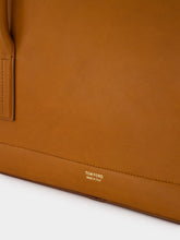 Tom Ford Caramel Natural Leather Eclipse Large Shoulder Bag