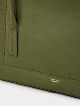 Tom Ford Ivy Green Natural Leather Eclipse Large Shoulder Bag
