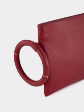 Tom Ford Ruby Red Nappa Aura Clutch