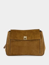 Tom Ford Whisky Brown Suede Medium Besace