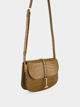 Tom Ford Cinnamon Crocodile-Print Kara Small Crossbody Bag