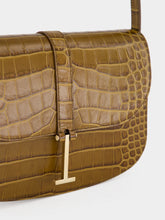 Tom Ford Cinnamon Crocodile-Print Kara Small Crossbody Bag