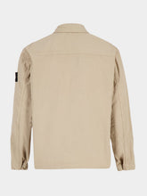 Stone Island Desert Sand Cotton Ripstop Overshirt