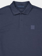Stone Island Slate Blue Cotton Polo Shirt