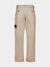 Stone Island Desert Sand Cotton Trousers