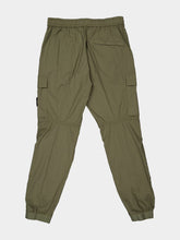 Stone Island Military Green Stretch Cotton Cargo Trousers
