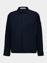 Stone Island Navy Blue Light Compact Touch Poly-TC Coach Jacket