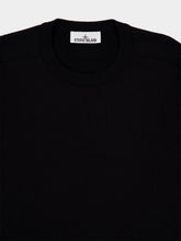 Stone Island Black Soft Organic Cotton Crewneck Jumper