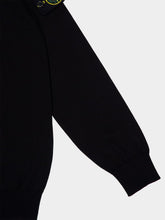 Stone Island Black Soft Organic Cotton Crewneck Jumper