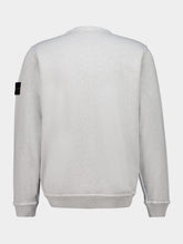 Stone Island Pearl Grey Old Effect Sweatshirt