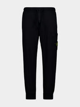 Stone Island Black Cotton Joggers