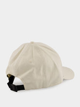 Stone Island Ivory Cotton Baseball Cap