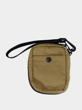 Stone Island Military Green Cotton Ripstop Wrist Wallet