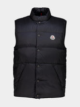 Moncler Navy Blue Tuquerouye Down Gilet